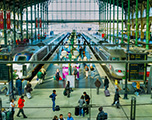 paris gare du nord treinstation